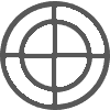 Coordinates icon