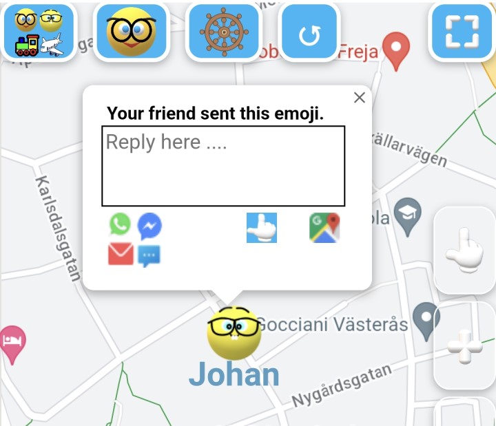 Sendamap