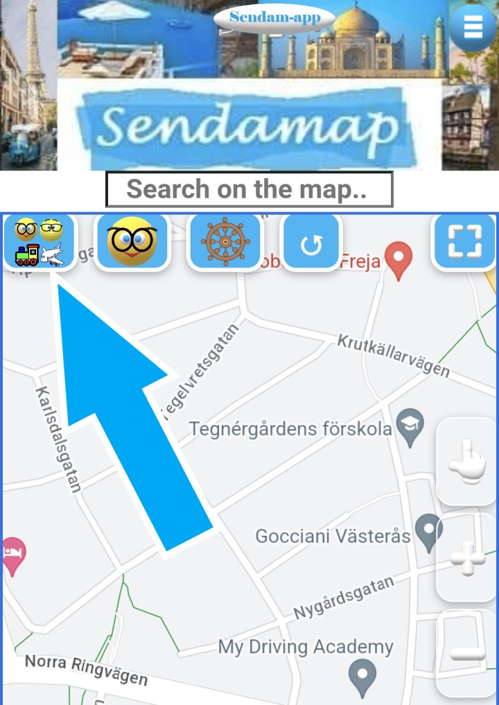 Sendamap