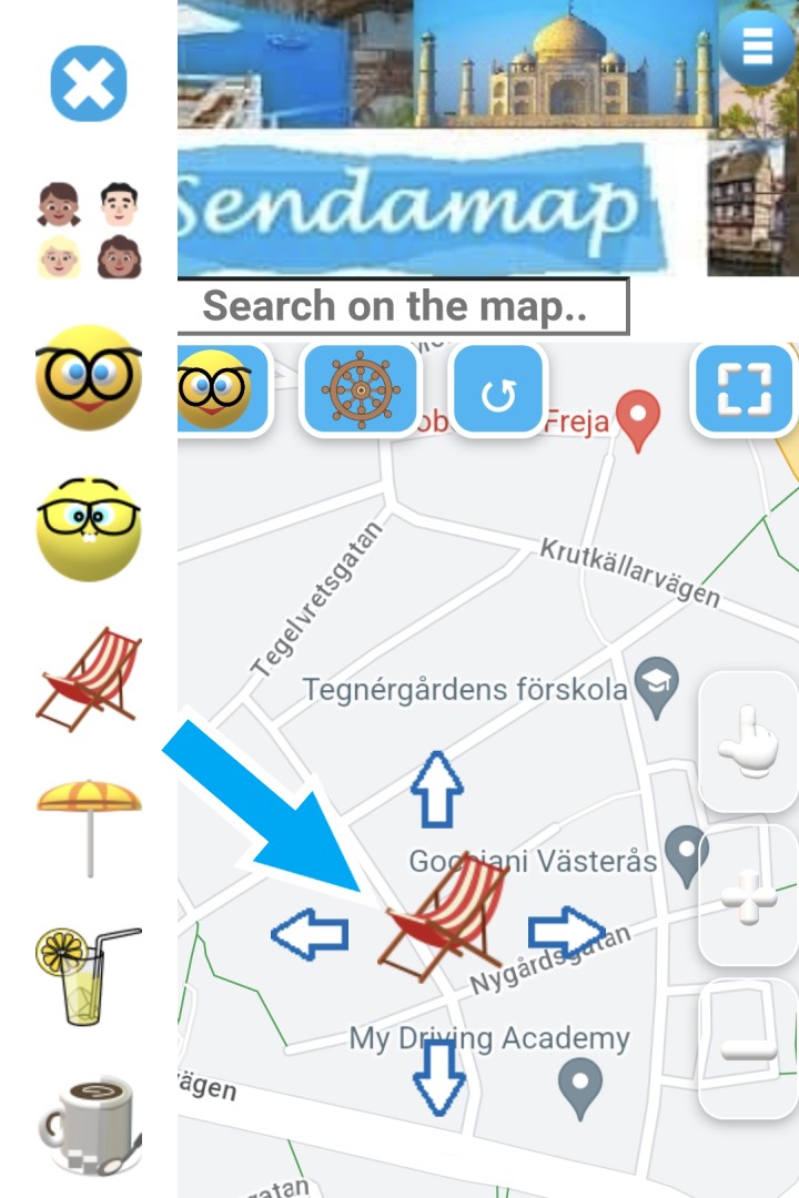 Sendamap