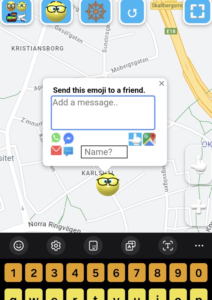 Sendamap