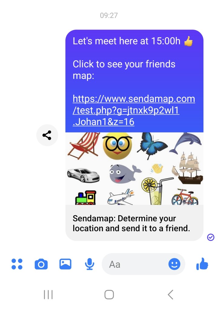 Sendamap
